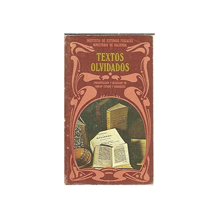Textos Olvidados - Fabian Estape Y Rodriguez